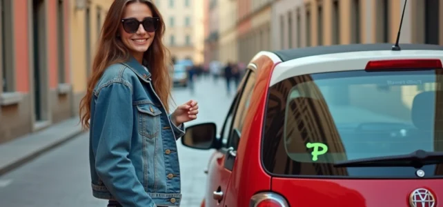 Le P sur les voitures italiennes : signification et utilité pour les conducteurs